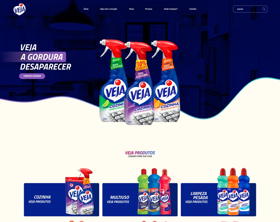 Redesign - Site Veja